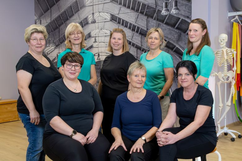 Team der Physiotherapiepraxis